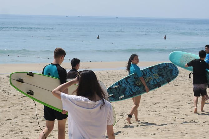 1 Hour Taster Surf Lesson at My Khe Beach - The 2-hour board rental: where beginners improve fastest