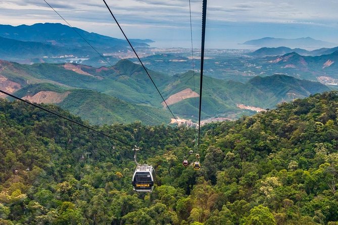 Afternoon private transfer from Danang city to the Golden Bridge - Entering Sun World: The Gate Walk and Cable Car Ramp-Up