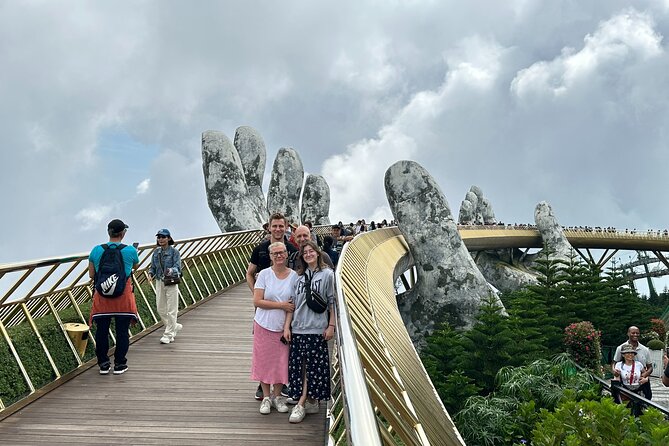 Ba Na Hills and Marble Mountains PrivateTour with Streetfood meal - Golden Bridge morning plan: what to do there besides photos