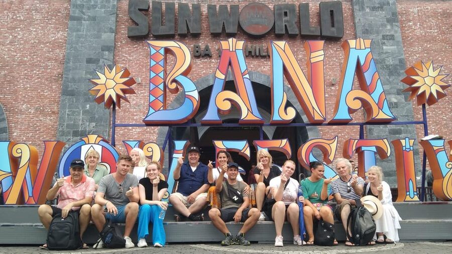 Ba Na Hills Golden Bridge Deluxe Max 12pax Group from DaNang - Fantasy Park and 90+ games: fun plan, weather caveat