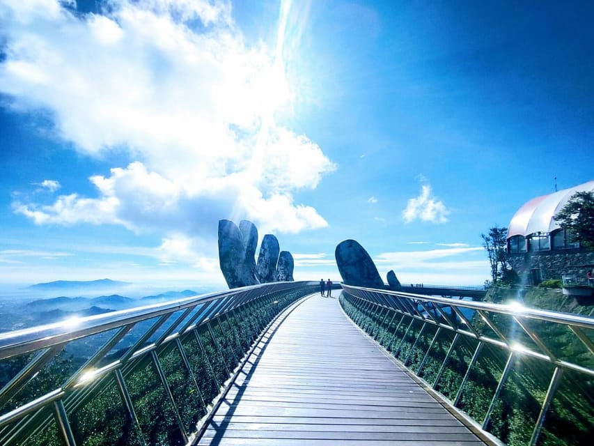 Ba Na Hills Golden Bridge Deluxe Max 12pax Group from DaNang - French Village: shows, statues, and squares for quick wins