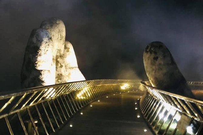Ba Na Hills & Golden Bridge Sunset Private Tour - Golden Bridge stop: photos, timing, and Le Jardin d’Amour