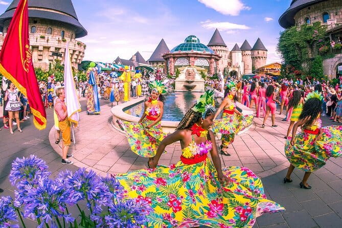 Ba Na Hills & Golden Bridge with Fantasy Park Tour-Optional Lunch - Lunch: optional buffet changes the value math