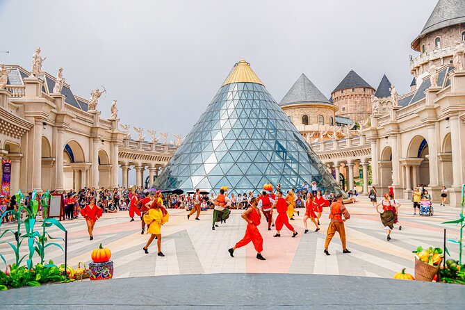 Ba Na Hills Tour: Golden Bridge + Cable Car + Buffet - Fantasy Park: indoor attractions when the weather turns
