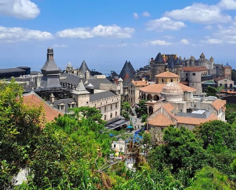 BaNa Hills - Golden Bridge Group Trip From Hoi An/Da Nang - Vong Nguyet Hills, Linh Ung pagoda, and the Old French Villas