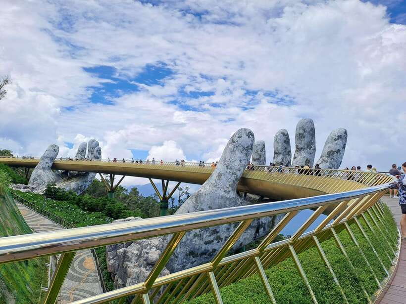 Bana Hills & Golden Hand Bridge Tour from Hoi An/ Da Nang - Flower Gardens, French Wine Cellar, and the French Village Stops