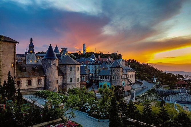 Bana Hills - Golden Hands Bridge Private Tour - French Village, Fantasy Park, and the Weather Game Plan