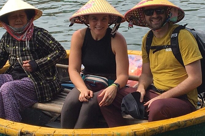 Basket Boat-Buffalo Ride-Farming-Pottery Making &Marble Mountains - Tra Que Vegetable Village: Real Farm Tasks, Not a Drive-By