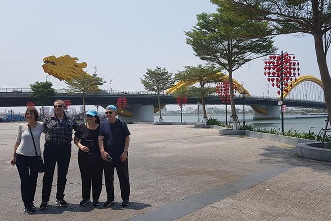 CHAN MAY or TIEN SA Port to Discover Da Nang and Hoi an city - Dragon Bridge in Daylight: Photos Plus a Legend