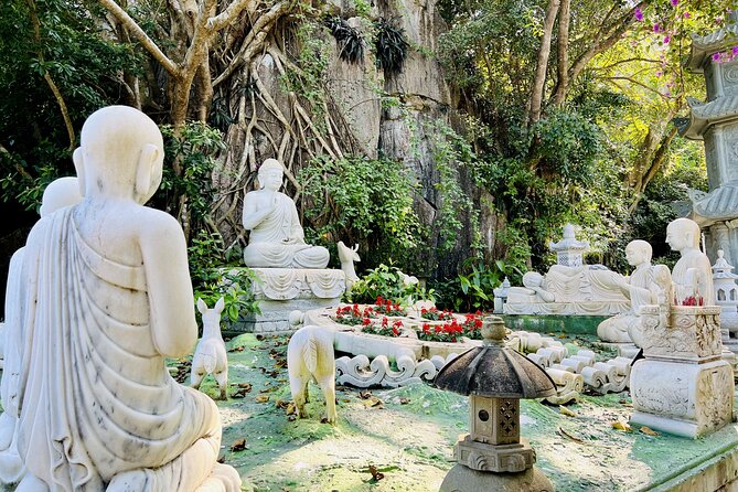 Classic Da Nang Tour to Marble Mountain and Son Tra Peninsula - Marble Mountains: Limestone Caves, Temples, and Big Views