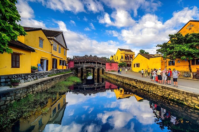Cultural Treasures of Central Vietnam — 5D4N Tour - Bà Nà Hills and Golden Bridge: cable car up, French Village around, theme parks on the schedule