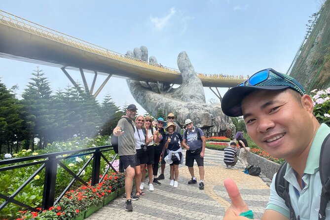 DA NANG Ba Na Hills, Golden Bridge, Cable Cars PRIVATE TOUR - Ba Na Peak at 1,500 meters: lunar sights and French-town wandering