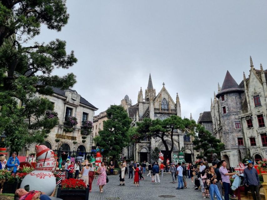 Da Nang: Ba Na Hills Tour with Cable Car Ride - Vong Nguyet Hills, Linh Ung Pagoda, and the Old French Villas