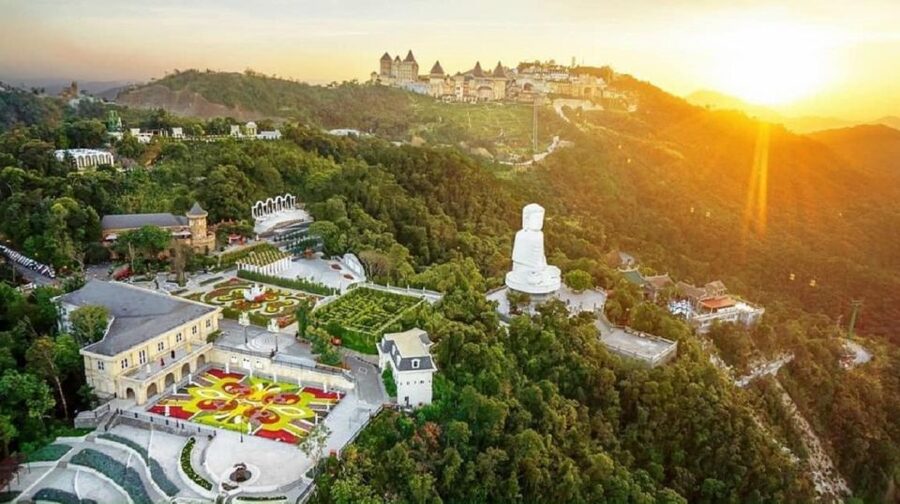 Da Nang: Ba Na Hills Tour with Cable Car Ride - Nui Chua Mountain: villas, gardens, and that hill-climbing funicular