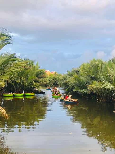 Da Nang : Basket Boat Ride - Hoi An City - Release Lantern - Timing and how to avoid the heat