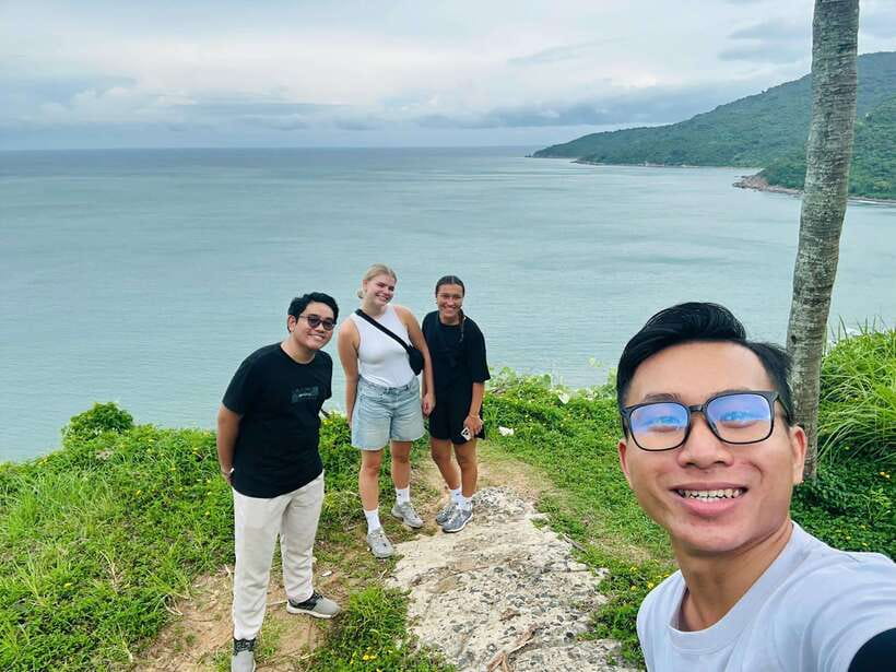 Da Nang Easy Rider Half-day city tour on motorbike - Linh Ung Pagoda on Son Trà: where the coast view does the talking