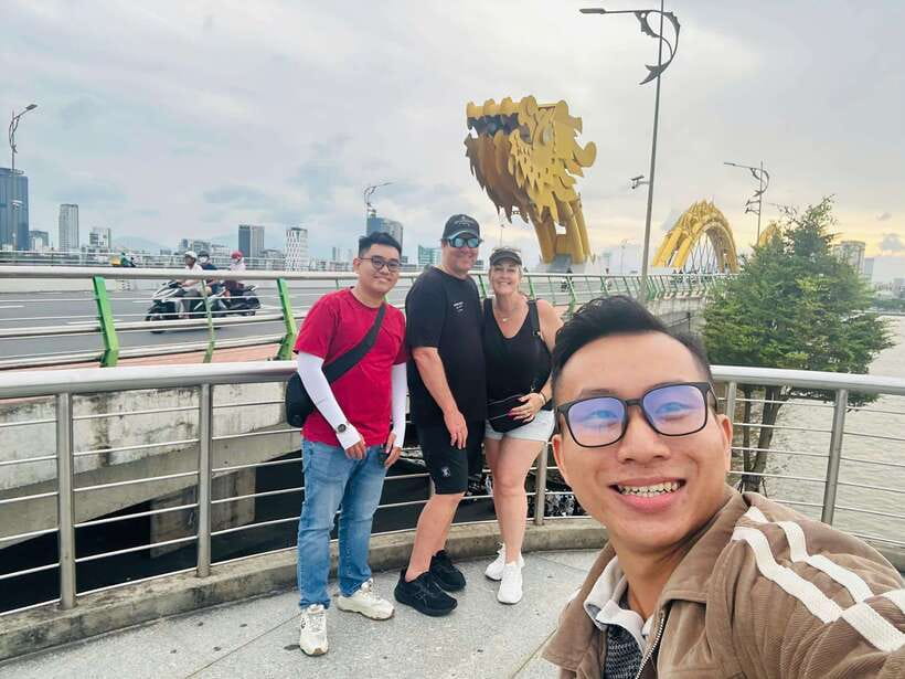 Da Nang Easy Rider Half-day city tour on motorbike - My Khe Beach: a short walk and a real sea-breeze break