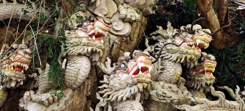 Da Nang/Hoi An: Marble & Monkey Mountains with Am Phu Cave - Monkey Mountains and Linh Ung pagoda: the 67m Lady Buddha moment