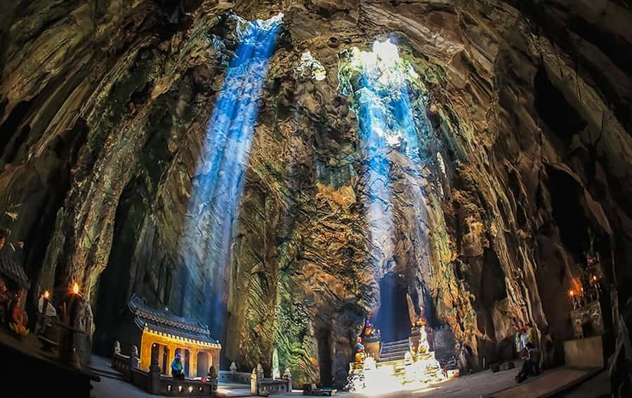 Da Nang: Lady Buddha, Marble Mountains, and Am Phu Cave Tour - The 5-hour sweep across Son Tra to Âm Phủ Cave