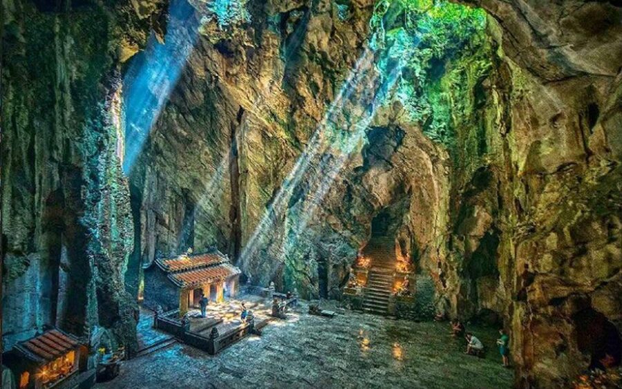 Da Nang: Lady Buddha, Marble Mountains, Hoi An Ancient Town - What to bring so Marble Mountain doesn’t beat you