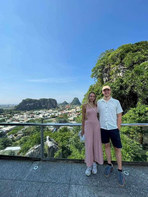 Da Nang: Marble Mountains And Son Tra Peninsula Exploration - Marble Mountains: pagoda steps, caves, and that wait-for-the-view moment