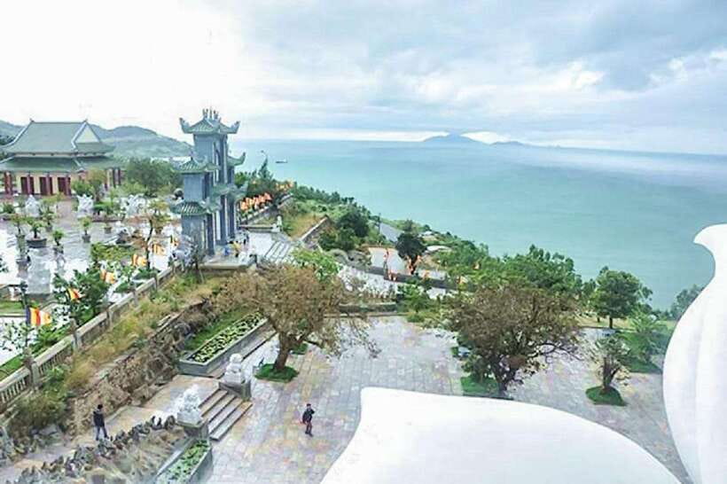 Da Nang: Marble Mountains, Monkey Mountains, and Lady Buddha - Linh Ung Pagoda and the Lady Buddha: your big skyline payoff