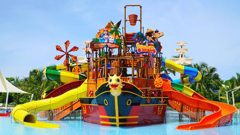 Da Nang: Mikazuki Water Park 365 with Onsen E-Ticket - Food rules, restaurants, and keeping the day manageable