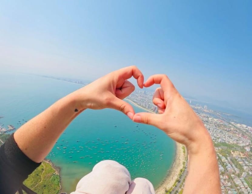 Da Nang: Monkey Mountain Paragliding Experience - Monkey Mountain Takeoff: the view starts before you fly