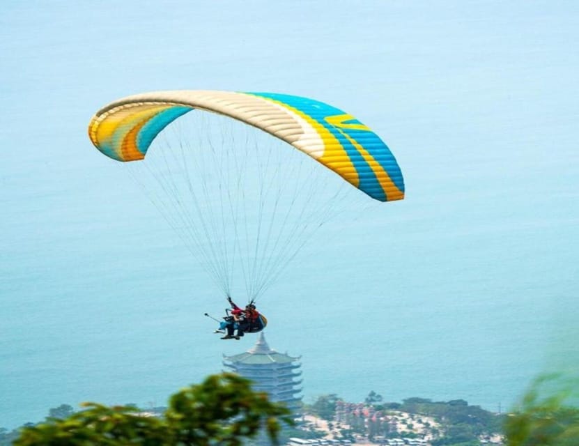 Da Nang: Monkey Mountain Paragliding Experience - Meeting Point at Buu Dai Son Pagoda and the pre-flight flow