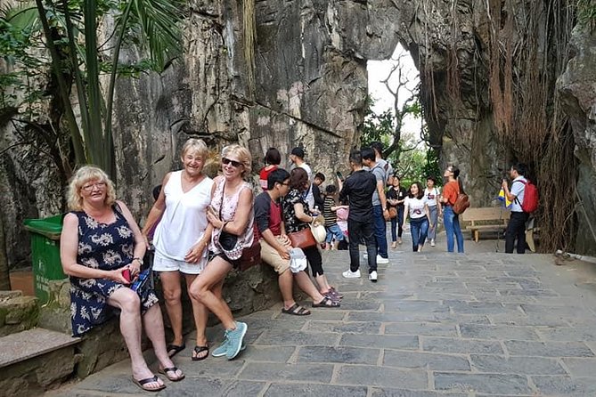 DA NANG NIGHT LIFE Tour with MARBLE MOUNTAIN & LADY BUDDHA STATUE, DRAGON BRIDGE - Dinner included: good value, but plan for drinks