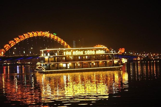 Da Nang Night Motorbike Tour & River Cruise Riding By Lady Rider - Stop 2: Love Bridge Walk for City Views That Don’t Require Planning
