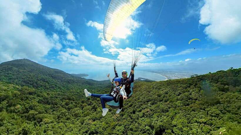 Da Nang: Paragliding with Views of Lady Buddha Statue 2025 - What you do during takeoff, flight, and landing