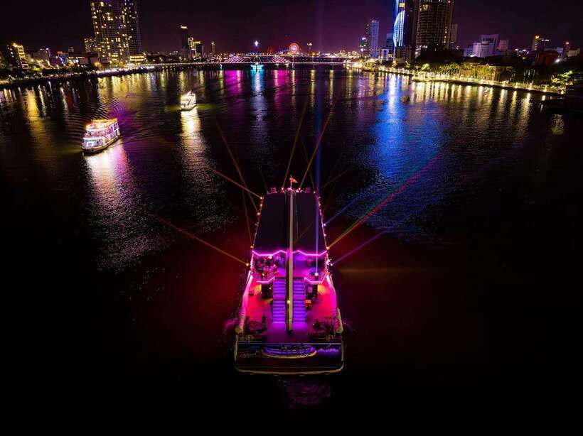 Da Nang: Poseidon Cruise with Dinner and Dragon Bridge Show - Why the Poseidon Han River cruise feels special at night