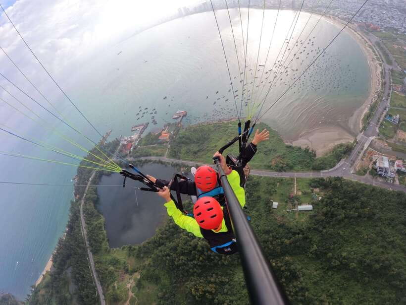 Da Nang Private paragliding experience on Monkey Mountain - Monkey Mountain takeoff: where the sky experience begins