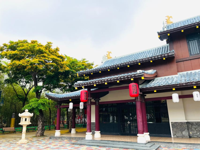 Da Nang: Sun World Asia Park Ticket - When the Sun Sets: Performances and Night Market Planning