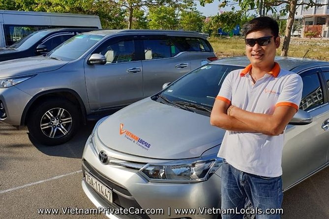 Da Nang to Phong Nha Private Car and versa way - Stop 2: Lang Co Beach panoramic break at the Hai Van Pass foot