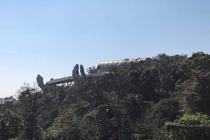 DaNang Fullday Tour-GOLDEN BRIDGE-MARBLE MOUNTAIN-MONKEY MOUNTAIN - Marble Mountains: caves, marble carving, and the included elevator win