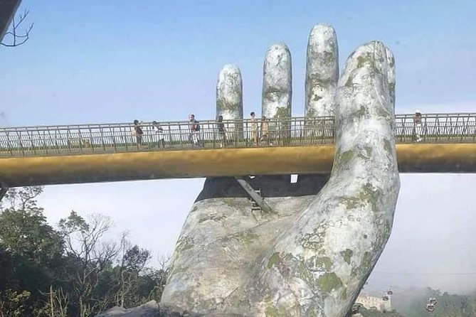 DaNang Fullday Tour-GOLDEN BRIDGE-MARBLE MOUNTAIN-MONKEY MOUNTAIN - Guide quality and the small things that make the day run right