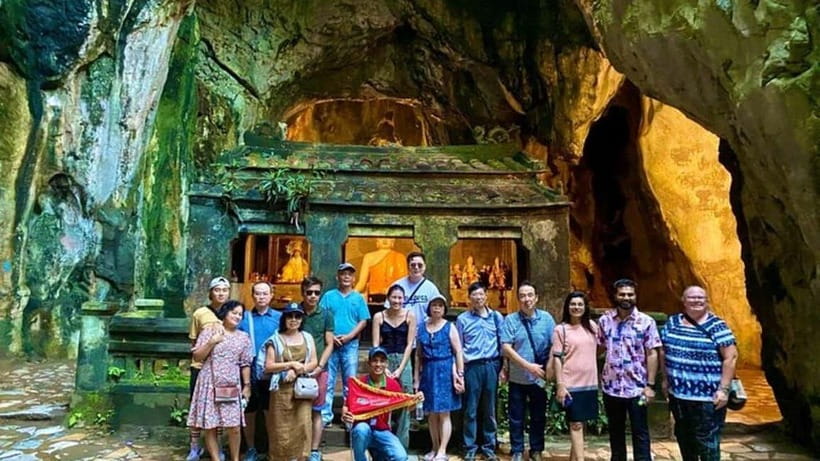 DaNang/HA: Lady Buddha, Marble Mountain & Am Phu Caves Tour - Linh Ung Pagoda and Lady Buddha: where the drive turns into a view-fest