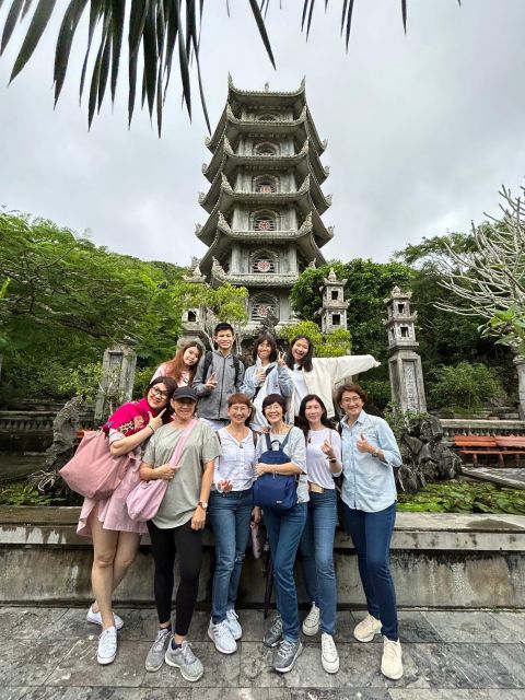 DaNang: Lady Buddha, Marble Mountain, Hoi An Town Group Tour - Marble Mountains: caves, temples, and the step count reality check