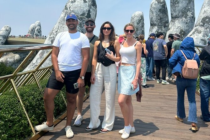 Explore Golden Bridge Sunset Private Tour from Hoi An/ Da nang - Dinner Inside the Complex: European Buffet + Beer
