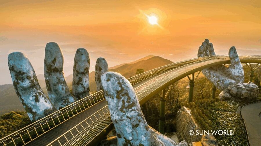 From Da Nang: Ba Na Hills Golden Bridge Day Tour & Lunch - Golden Bridge, Le-Jardin Flowers, and the Mural Road: Where the Time Goes