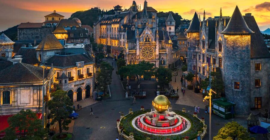 From Da Nang: Ba Na Hills Golden Bridge Private Tour & Lunch - Golden Bridge and French Village, With a Private Day-Pace