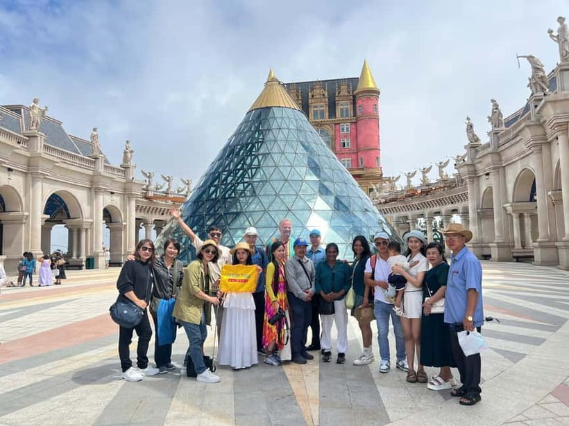 From Da Nang: Golden Bridge Ba Na Hills Full-Day Group Tour - Lunch at Ba Na Hills, then Fantasy Park time