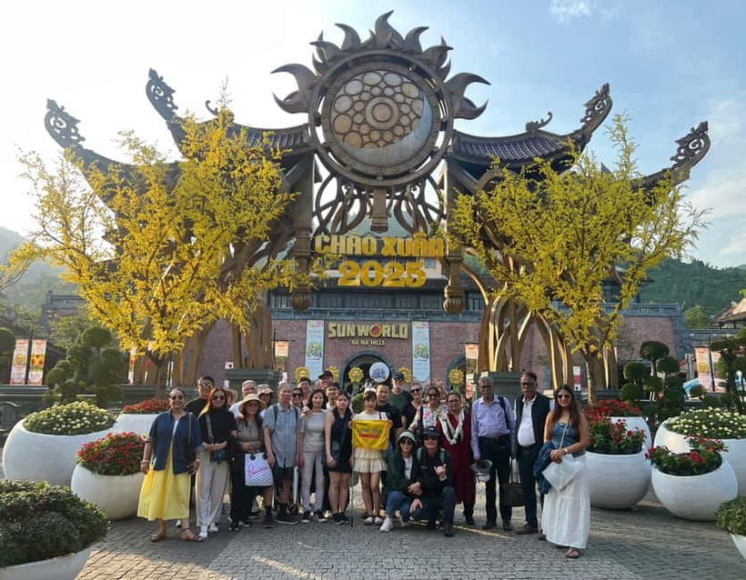 From Da Nang: Golden Bridge Ba Na Hills Full-Day Group Tour - French Village charm and King Peak at 1,487 meters