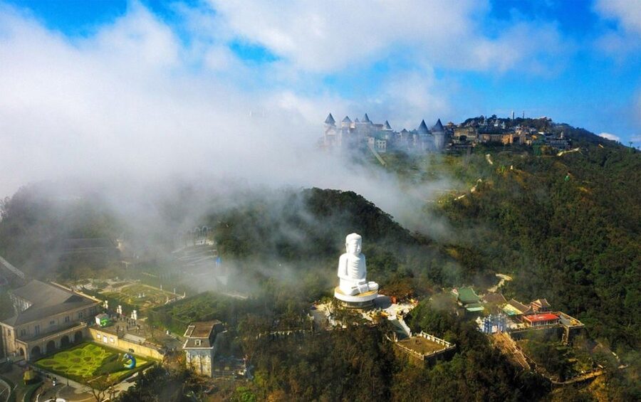 From Da Nang/Hoi An: Ba Na Hills Golden Bridge small group - Lunch up top: buffet value and options