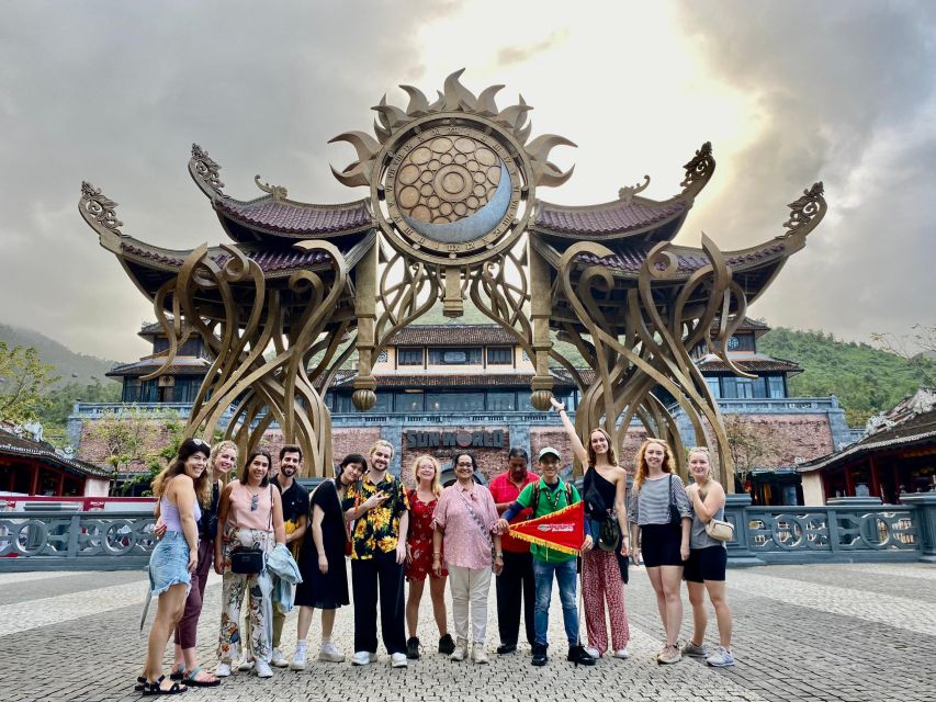 From Da Nang/Hoi An: Ba Na Hills Golden Bridge small group - Linh Ung Pagoda: the 27-meter Buddha moment