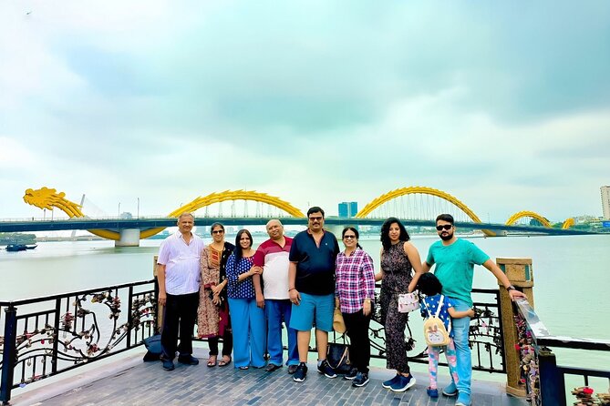 From Danang : Explore Danang City in Half a Day - Linh Ung Pagoda to Dragon Bridge: a fast start with real character