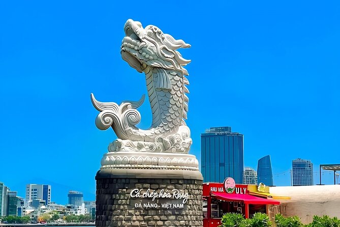 From Danang : Explore Danang City in Half a Day - My Khe Beach: the payoff stop for a half-day schedule