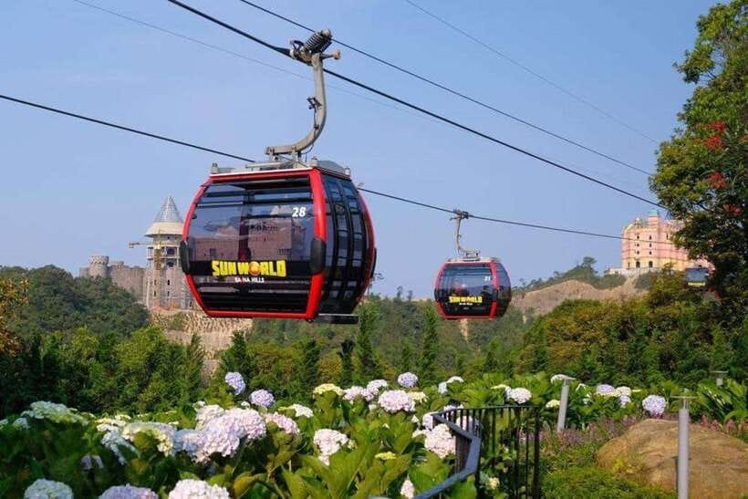 From Hoi An/Da Nang: Ba Na Hills and Golden Bridge Day Trip - Ba Na Hills runs on cable cars (and that changes the whole day)